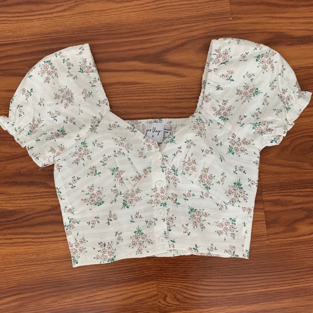 Princess Polly floral crop top